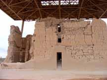 Casa Grande ruins close up
